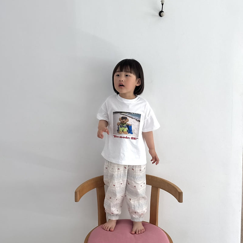 Night Bebe - Korean Children Fashion - #kidsshorts - Fruity Jogger Pants - 9