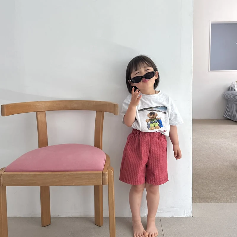 Night Bebe - Korean Children Fashion - #kidsshorts - Dive Mode Tee - 5