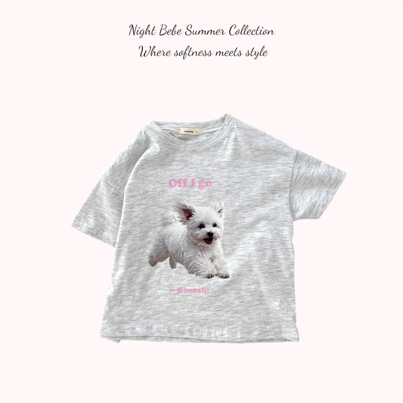 Night Bebe - Korean Children Fashion - #kidsstore - Maltipoo Tee