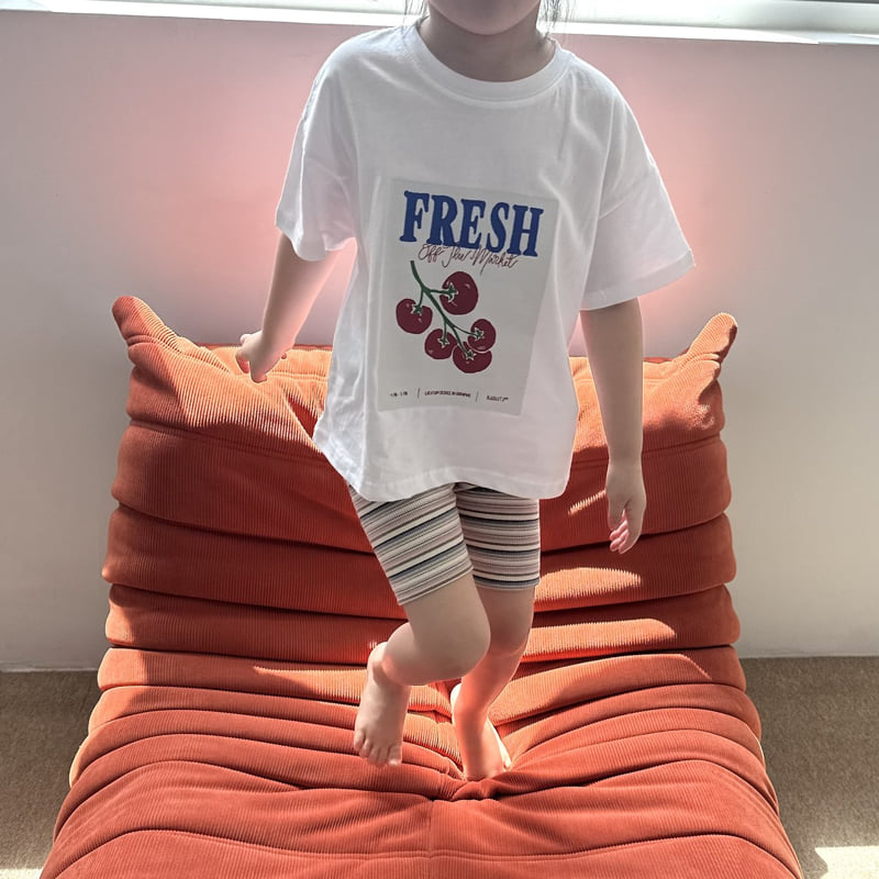 Night Bebe - Korean Children Fashion - #kidzfashiontrend - Cherry Jubilee Tee - 6