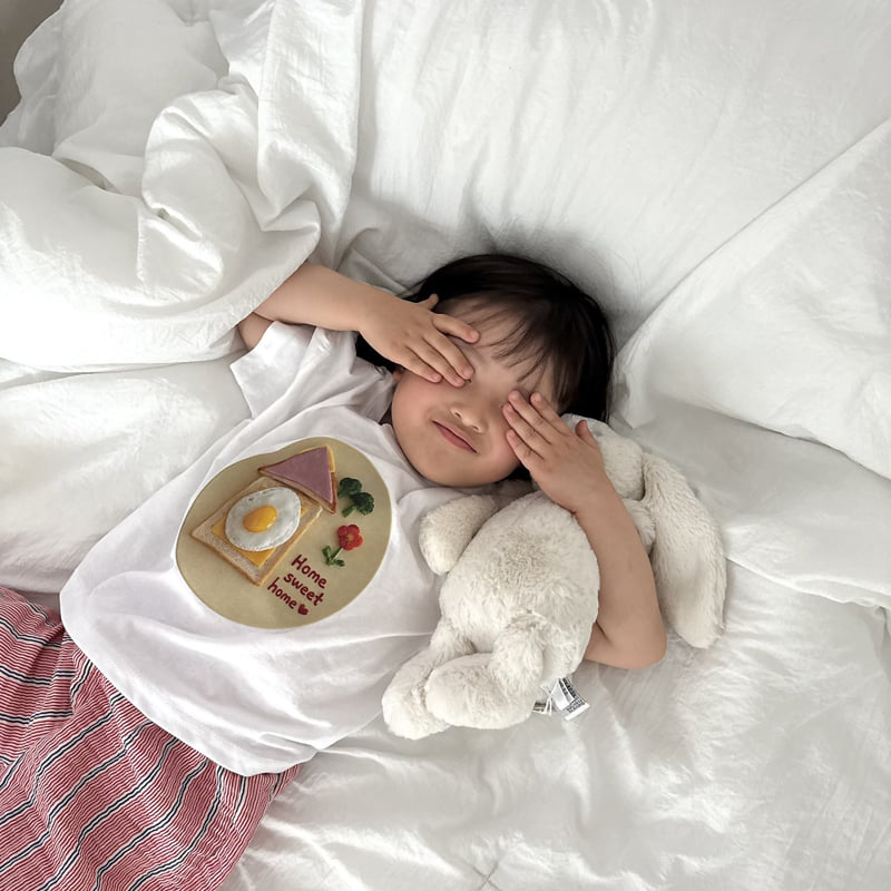 Night Bebe - Korean Children Fashion - #magicofchildhood - Home Sweet Home Tee - 7