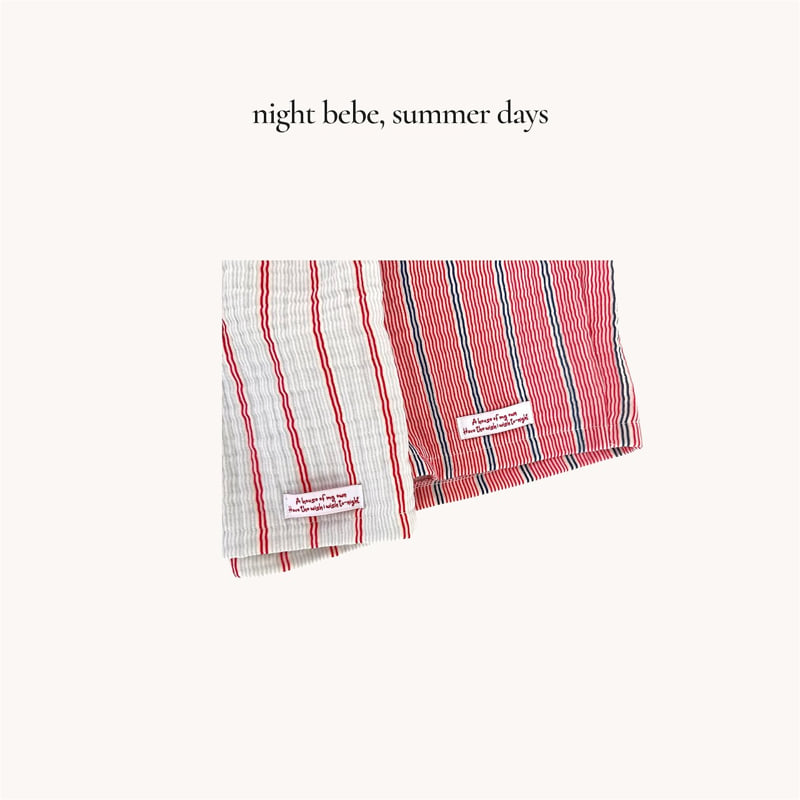 Night Bebe - Korean Children Fashion - #minifashionista - Striped Pants - 12