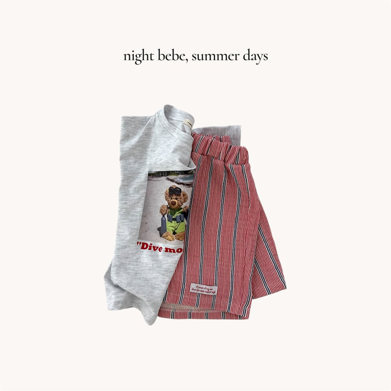 Night Bebe - Korean Children Fashion - #minifashionista - Dive Mode Tee - 11