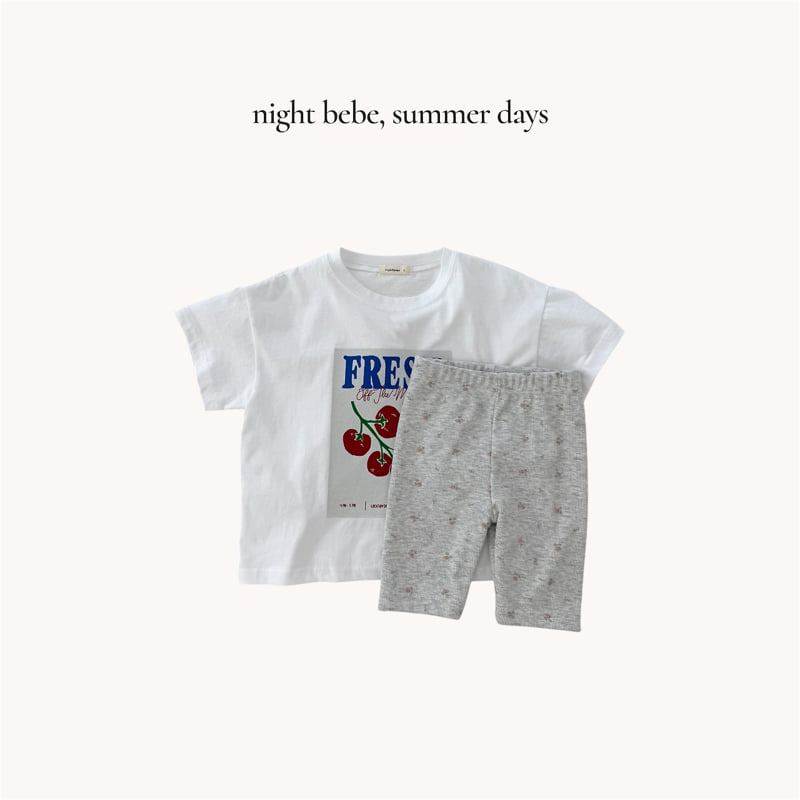 Night Bebe - Korean Children Fashion - #minifashionista - Cherry Jubilee Tee - 10