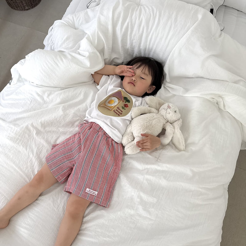 Night Bebe - Korean Children Fashion - #minifashionista - Home Sweet Home Tee - 8
