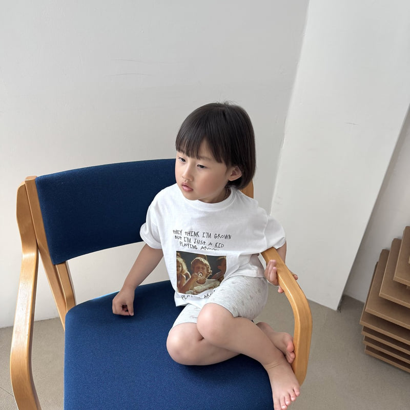 Night Bebe - Korean Children Fashion - #prettylittlegirls - Playing Tee - 5