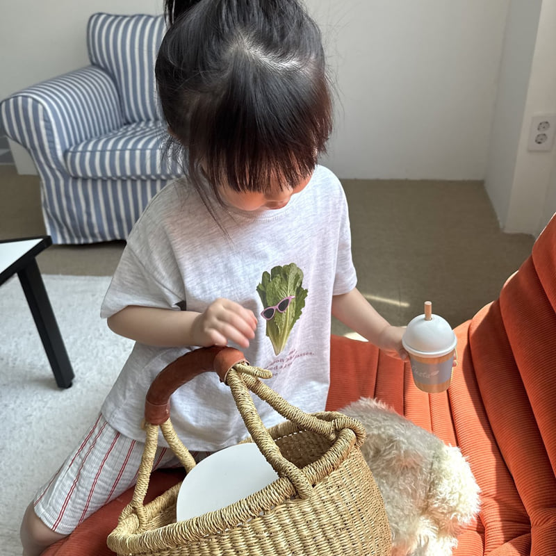 Night Bebe - Korean Children Fashion - #minifashionista - Sun Cabbage Tee - 4