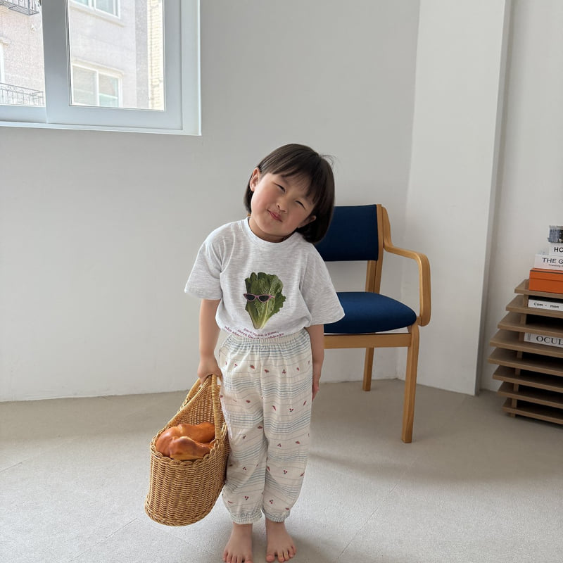 Night Bebe - Korean Children Fashion - #prettylittlegirls - Fruity Jogger Pants - 2