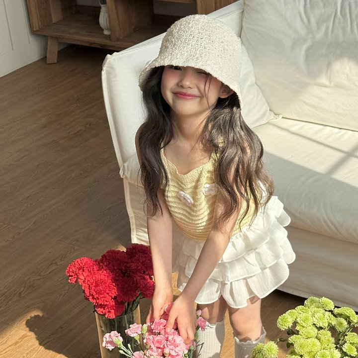 Ninibello - Korean Children Fashion - #Kfashion4kids - Daisy Pop Knit - 5