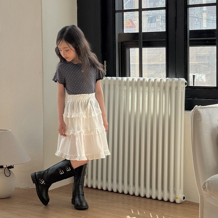 Ninibello - Korean Children Fashion - #Kfashion4kids - Peony Cancan Skirt - 10