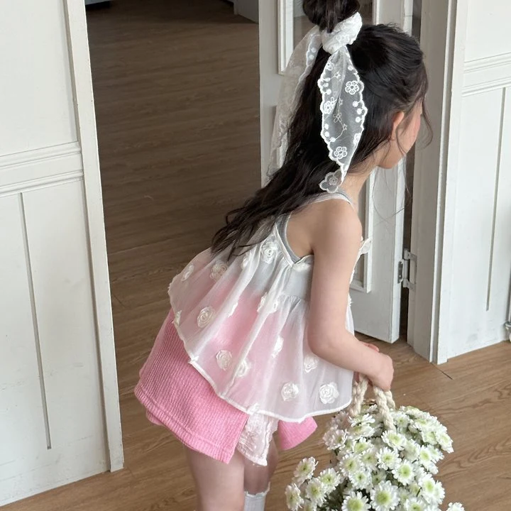 Ninibello - Korean Children Fashion - #kidzfashiontrend - Flower Bustier - 4