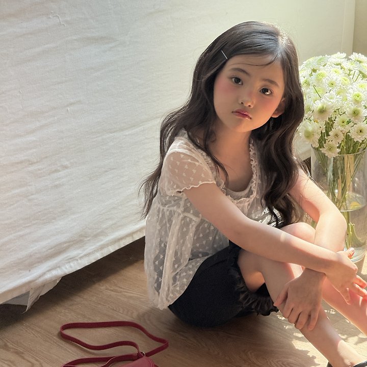 Ninibello - Korean Children Fashion - #Kfashion4kids - Love Shasha Tee Set - 12