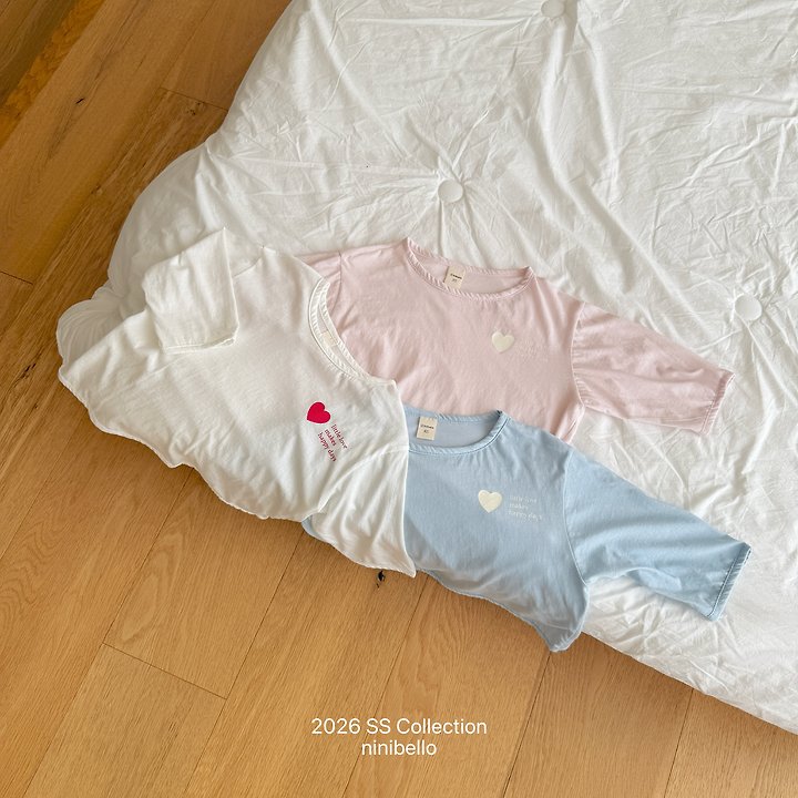 Ninibello - Korean Children Fashion - #Kfashion4kids - Love Some Loose Tee - 3