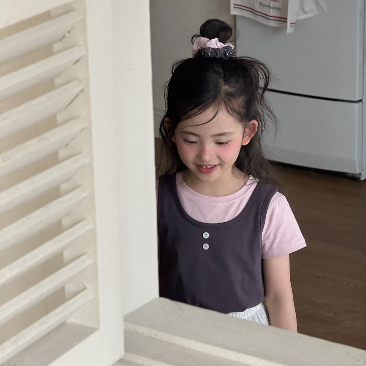 Ninibello - Korean Children Fashion - #Kfashion4kids - Daily Sleeveless Layered Tee - 7