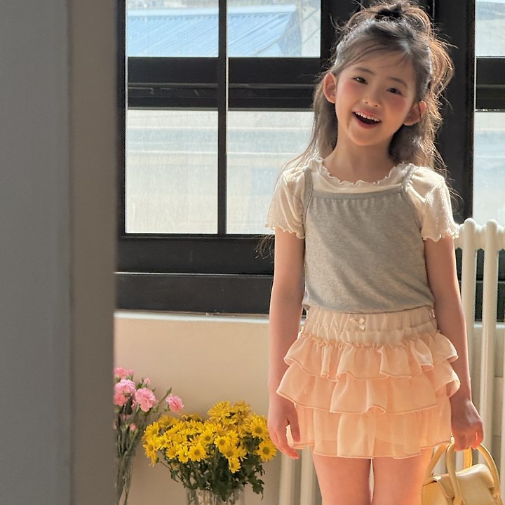 Ninibello - Korean Children Fashion - #kidzfashiontrend - 1+1 Sleeveless Set - 4