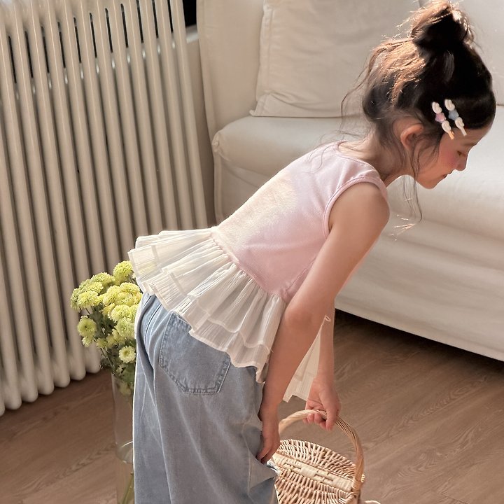 Ninibello - Korean Children Fashion - #childofig - Damage Ice Denim Pants - 7