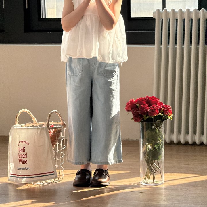 Ninibello - Korean Children Fashion - #childofig - Ade Denim Pants - 5
