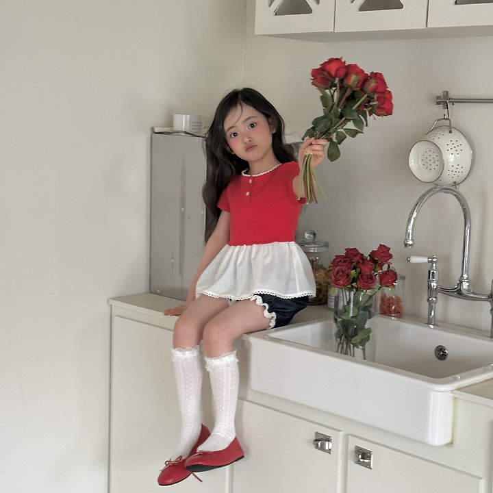 Ninibello - Korean Children Fashion - #childofig - Bonbon Lace Bloomer - 11