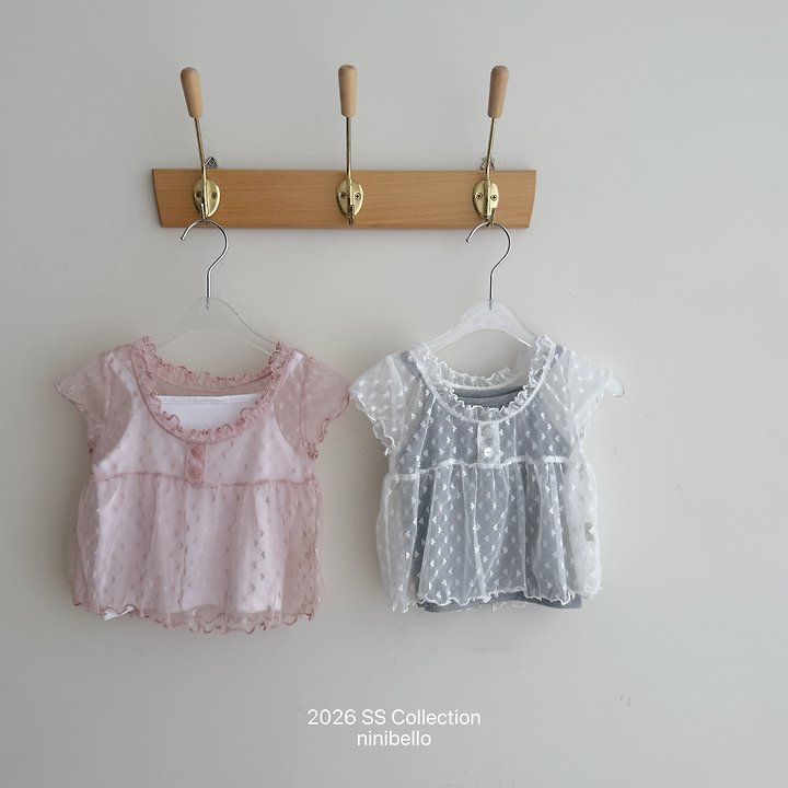 Ninibello - Korean Children Fashion - #childofig - Love Shasha Tee Set - 3