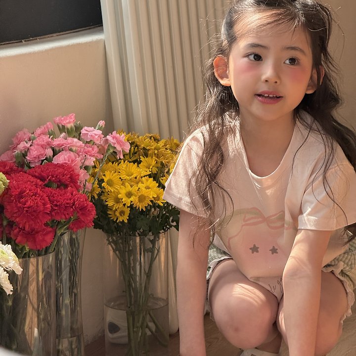 Ninibello - Korean Children Fashion - #childofig - Apple Pony Crop Tee - 9