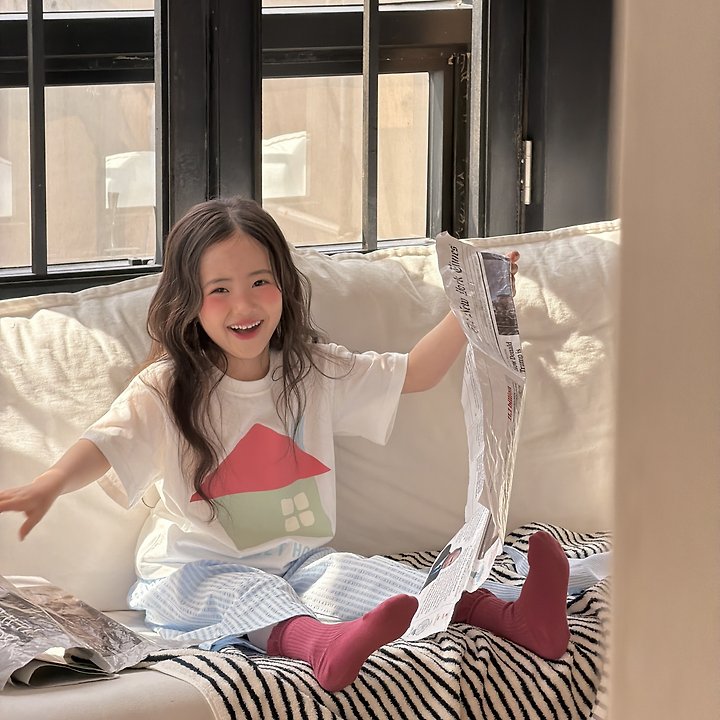 Ninibello - Korean Children Fashion - #childofig - Sweet Home Tee - 5