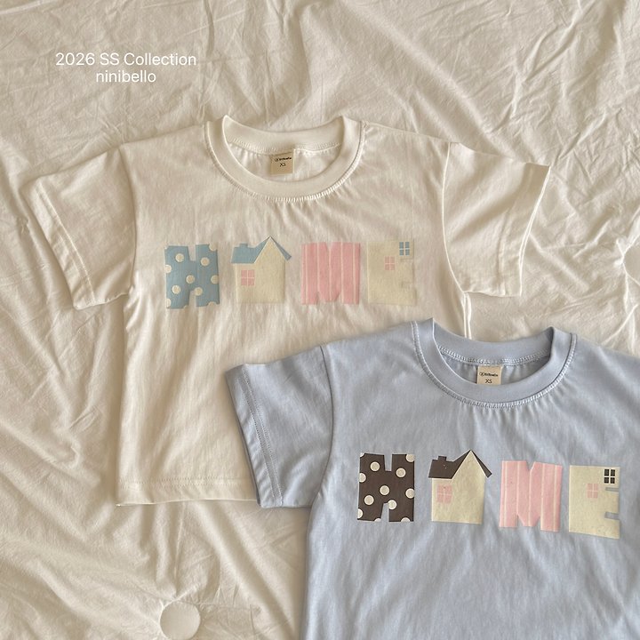 Ninibello - Korean Children Fashion - #childofig - Pastel Home Tee - 3
