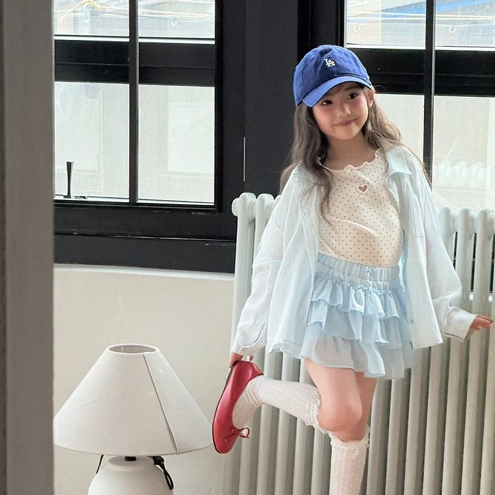 Ninibello - Korean Children Fashion - #childofig - Dot Heart Punching Tee - 11