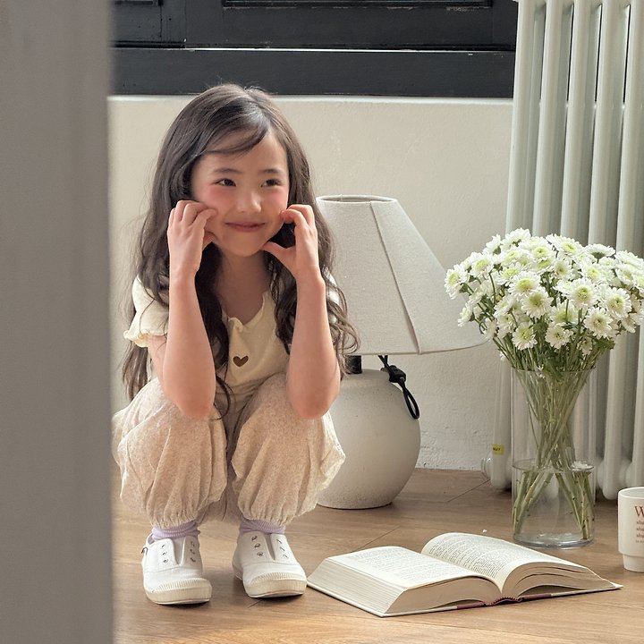 Ninibello - Korean Children Fashion - #childofig - Dot Heart Punching Tee - 12