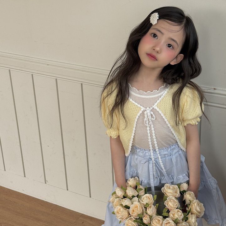 Ninibello - Korean Children Fashion - #childofig - Soft Inner Frill Tee - 10