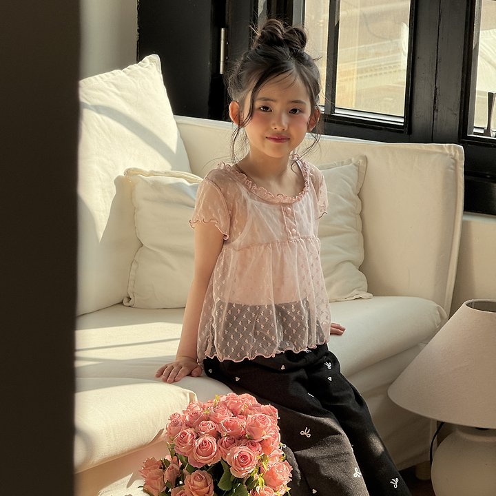 Ninibello - Korean Children Fashion - #childrensboutique - Ribbon Sugar Denim Pants - 11