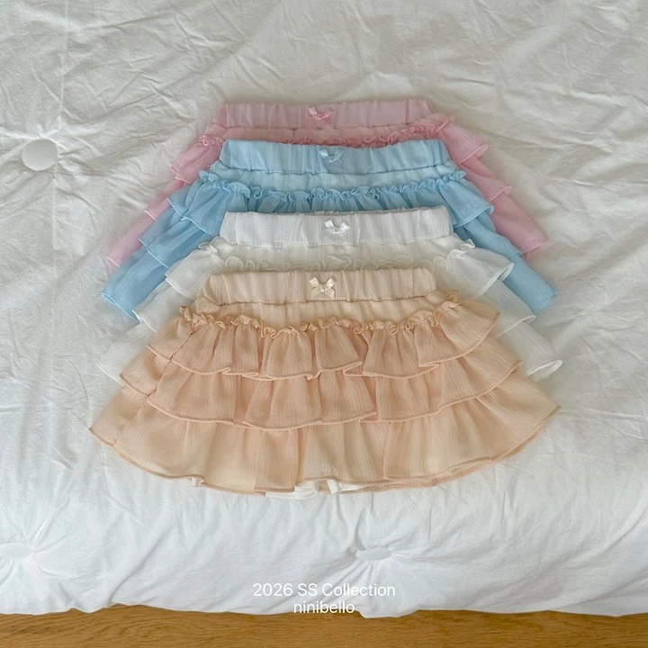 Ninibello - Korean Children Fashion - #childrensboutique - Fruits Cancan Skirt