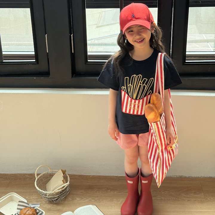Ninibello - Korean Children Fashion - #childrensboutique - French Fries Tee - 9