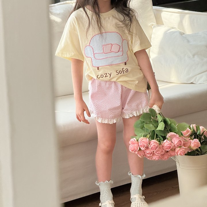 Ninibello - Korean Children Fashion - #childrensboutique - Cozy Sofa Tee - 8
