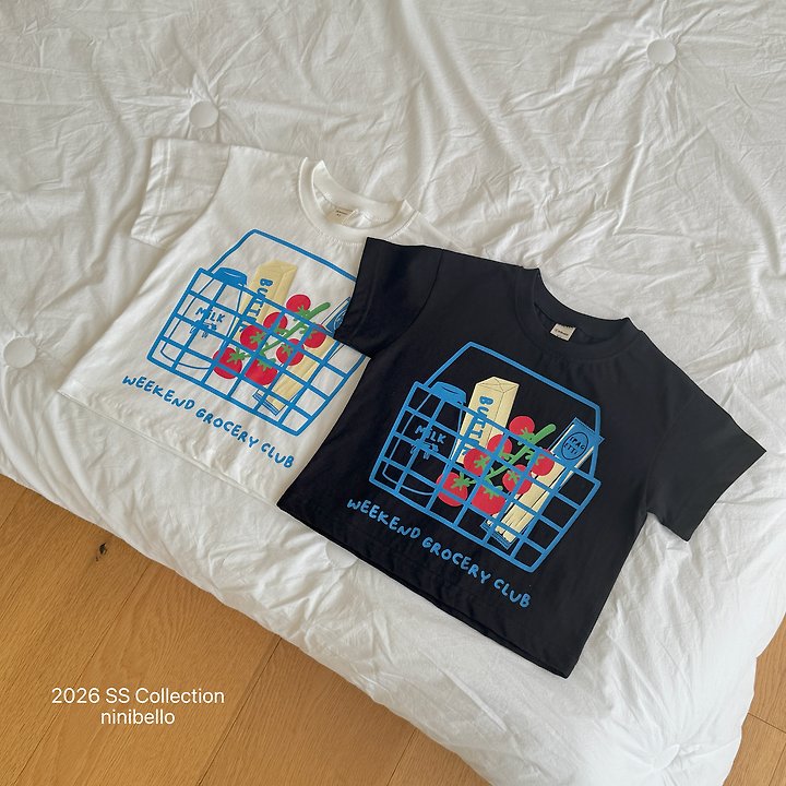 Ninibello - Korean Children Fashion - #childrensboutique - Basket Tee - 3