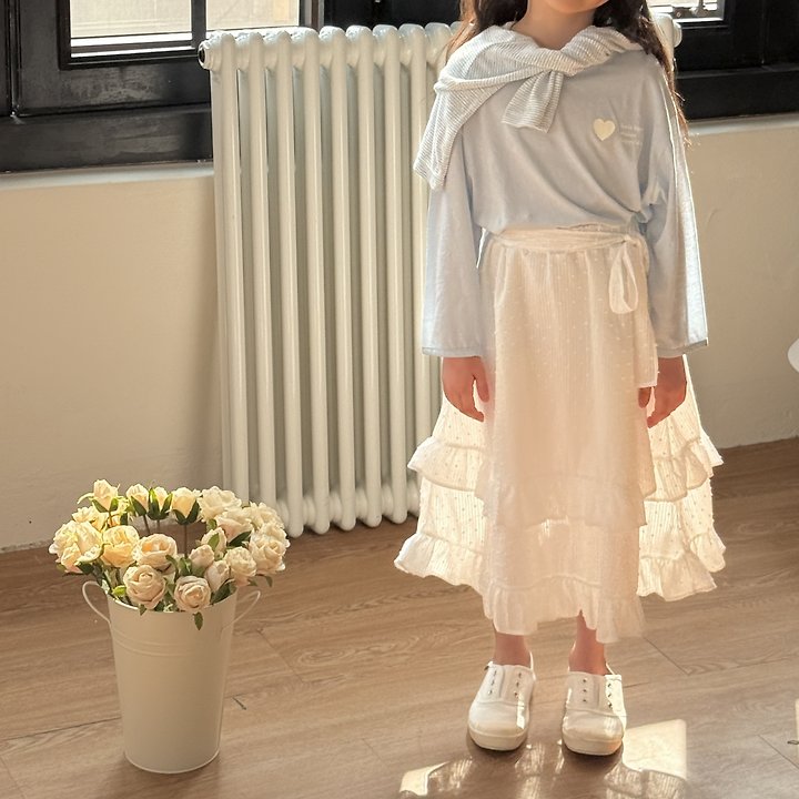 Ninibello - Korean Children Fashion - #designkidswear - Amelie Long Skirt - 5