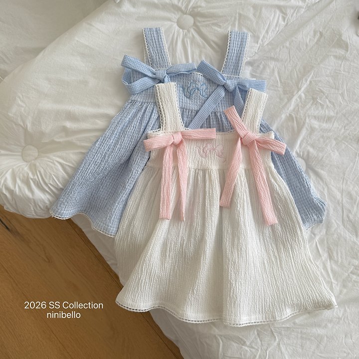 Ninibello - Korean Children Fashion - #designkidswear - Pure Ribbon One-piece