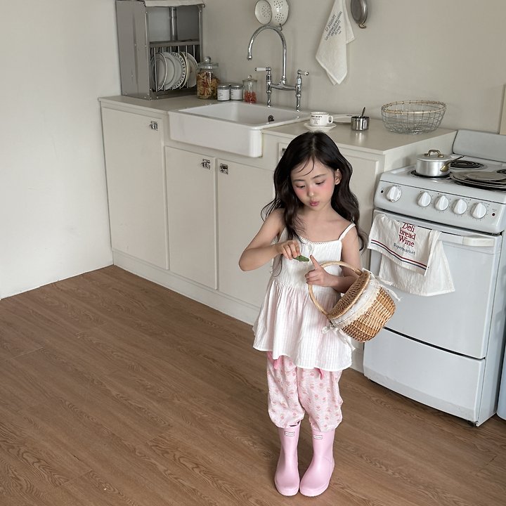 Ninibello - Korean Children Fashion - #designkidswear - Milk Sleeveless Blouse - 8