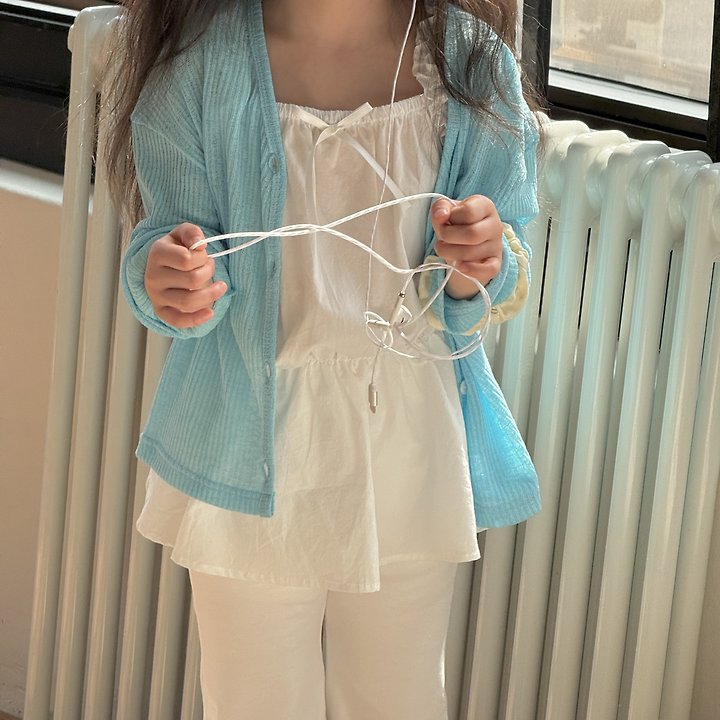 Ninibello - Korean Children Fashion - #designkidswear - Shine Sleeveless Blouse - 7
