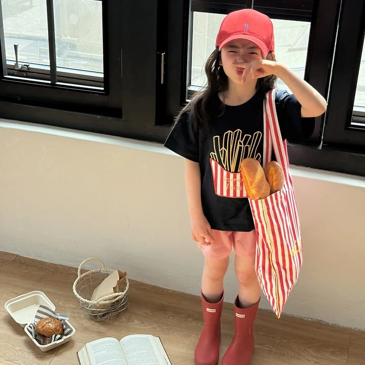 Ninibello - Korean Children Fashion - #designkidswear - French Fries Tee - 10