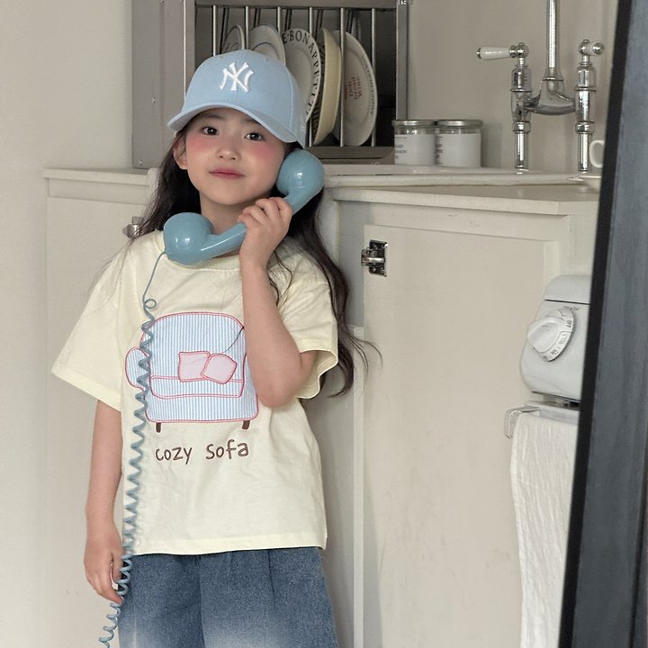 Ninibello - Korean Children Fashion - #designkidswear - Cozy Sofa Tee - 9