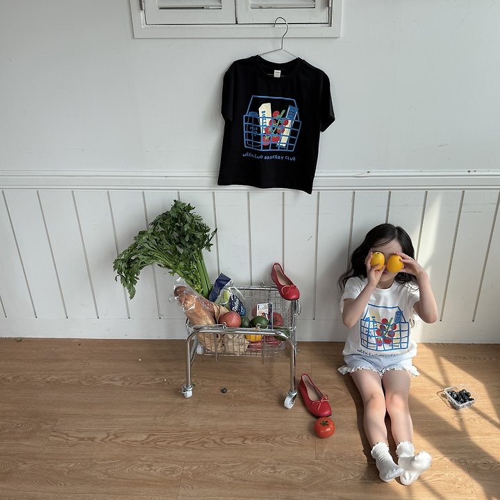 Ninibello - Korean Children Fashion - #childrensboutique - Basket Tee - 4