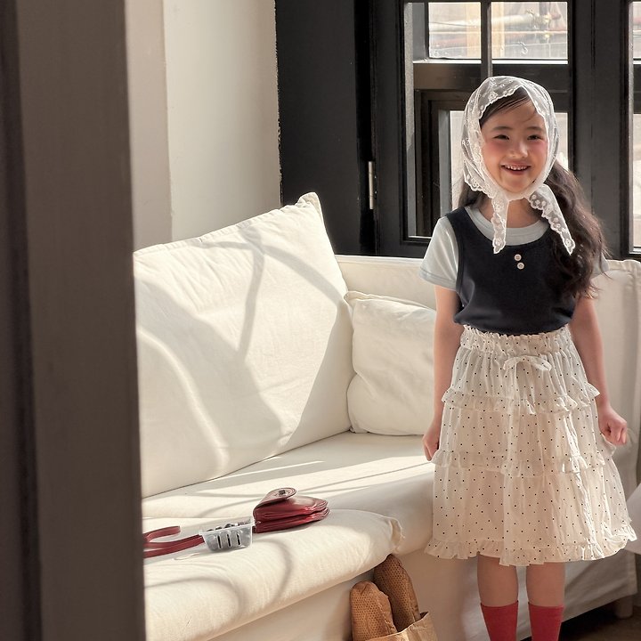 Ninibello - Korean Children Fashion - #discoveringself - Peony Cancan Skirt - 5