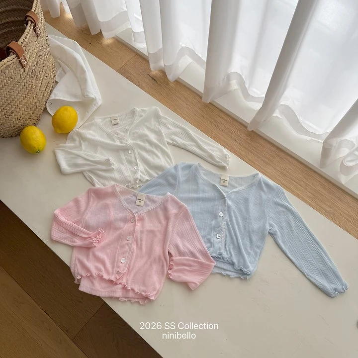 Ninibello - Korean Children Fashion - #discoveringself - Sherbet Sleeveless Cardigan Set