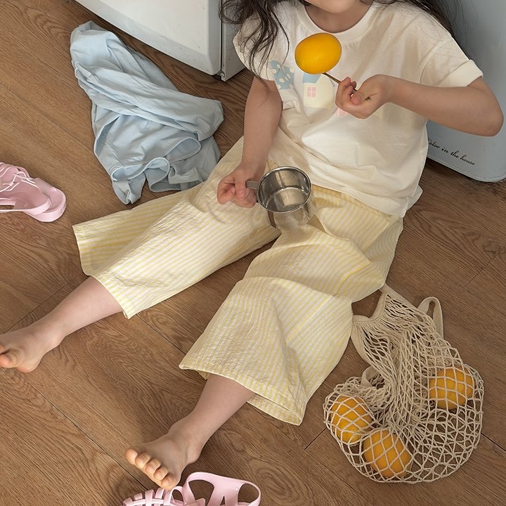 Ninibello - Korean Children Fashion - #discoveringself - Pastel Home Tee - 6