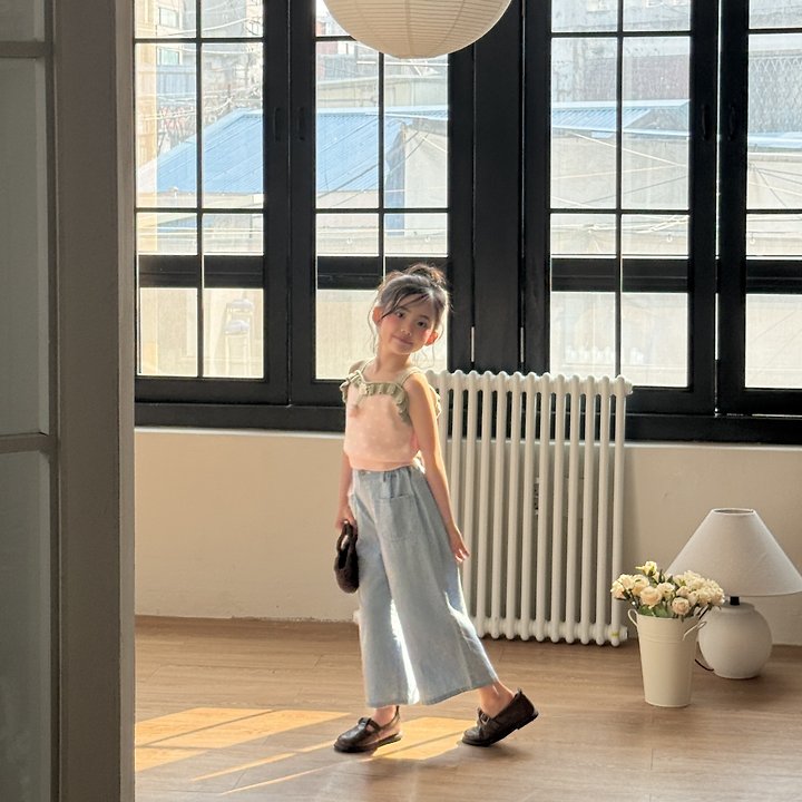 Ninibello - Korean Children Fashion - #fashionkids - Ade Denim Pants - 10