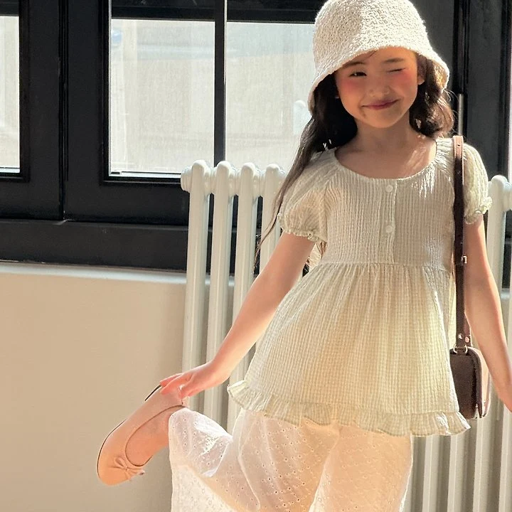 Ninibello - Korean Children Fashion - #fashionkids - Mare Raglan Blouse - 11