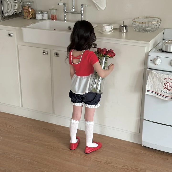 Ninibello - Korean Children Fashion - #fashionkids - Summer Tulip Layered Set - 5