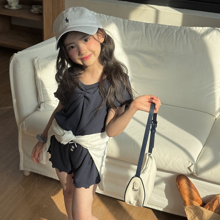 Ninibello - Korean Children Fashion - #discoveringself - Mellow Eyelet Tee - 4
