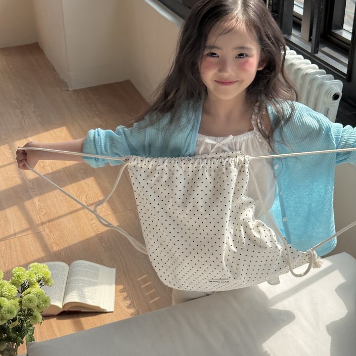 Ninibello - Korean Children Fashion - #kidsshorts - Shine Sleeveless Blouse - 10