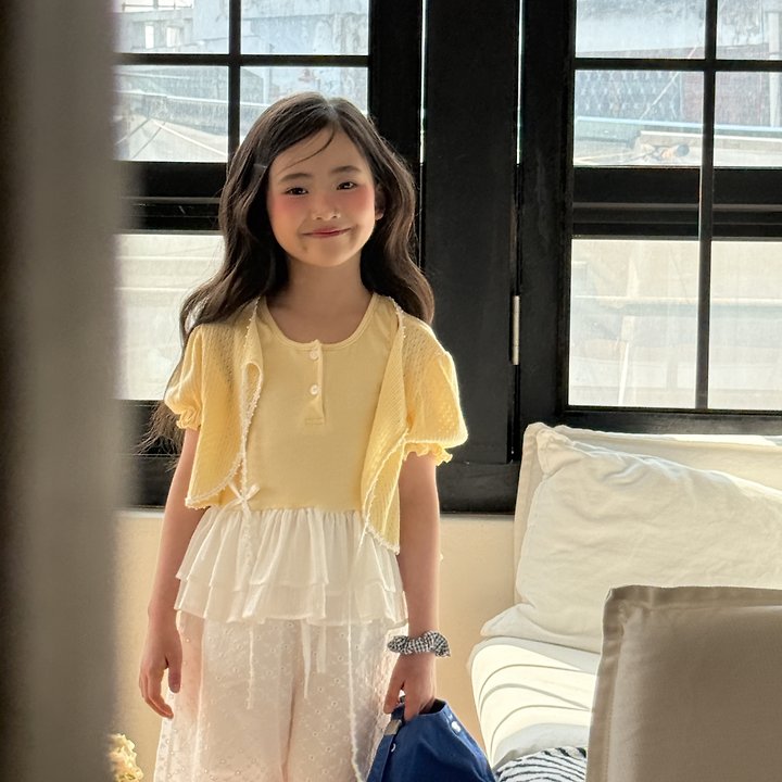 Ninibello - Korean Children Fashion - #kidsshorts - Frilly Ribbon Sleeveless - 7